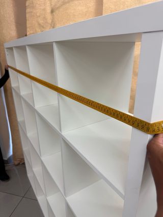 Estantería Kallax Ikea Blanca 147x147