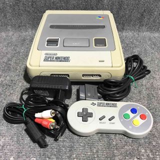 Consola Super Nintendo SNES + Mando + Cables