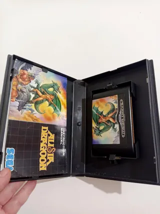 Juego Alisia Dragoon Mega Drive con manual 