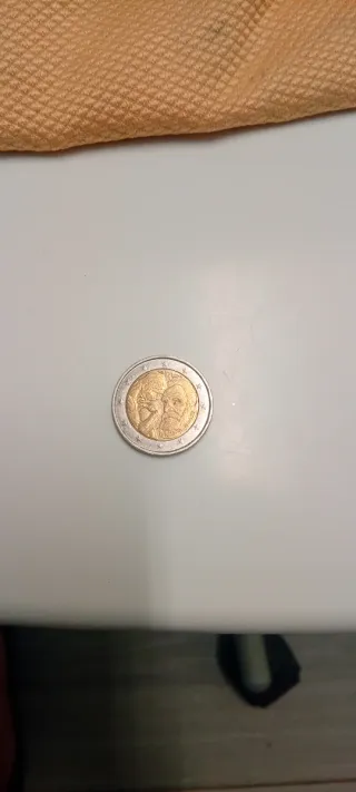 Moneda 2 euros Auguste Rodin