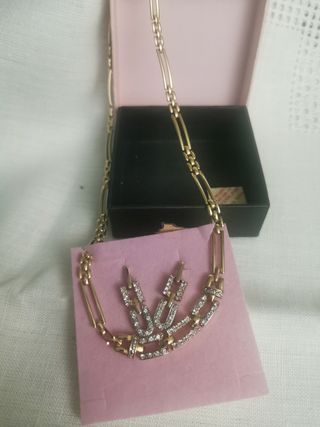 CONJUNTO COLLAR Y PENDIENTES
