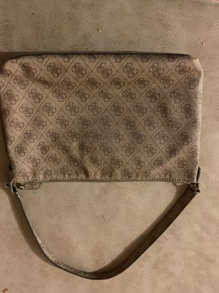 Bolso Guess Est 1981 Beige/Marrón