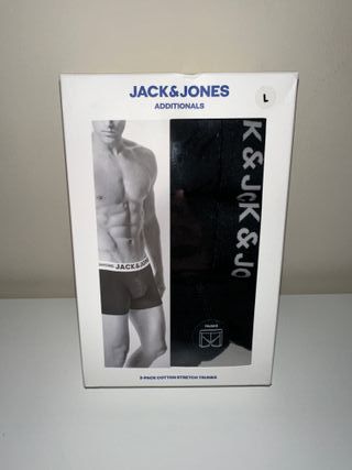 Pack 3 calzoncillos Jack & Jones – Talla L Nuevos