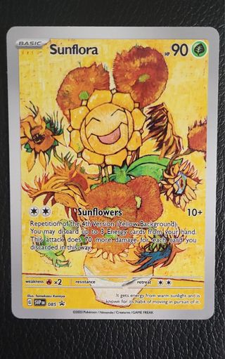 Set carte Pokémon Fan Art Van Gogh
