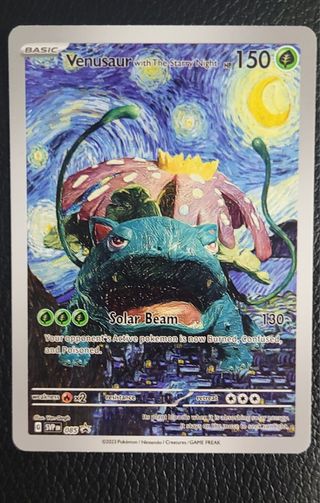 Set carte Pokémon Fan Art Van Gogh
