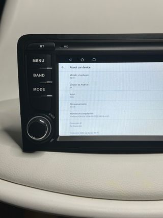 Radio Coche Pantalla Táctil Android
