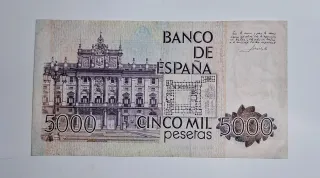 5000 Pesetas 1979 Serie T661