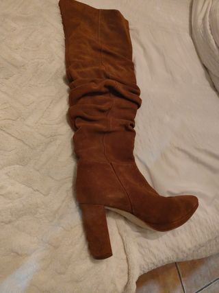 Botas de serrage Marrón sin estrenar 