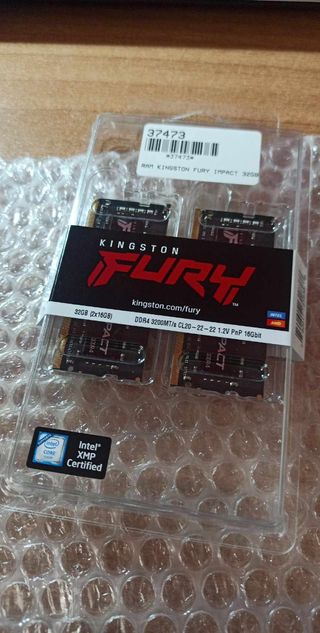 RAM Kingston Fury Impact DDR4 32GB (2x16GB) 