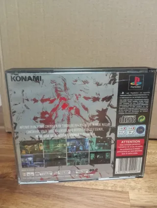 Metal Gear Solid PS1 PSX PAL Demo Silent Hill