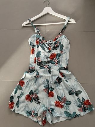 Mono corto floral Polinesia