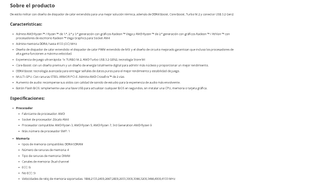 Ordenador sobremesa pc gaming