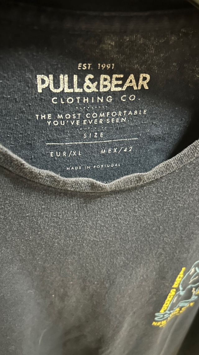 T-shirt Pull&Bear Nera Taglia M