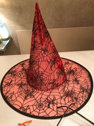Lote Halloween: Sombrero, Gafas y Arañas