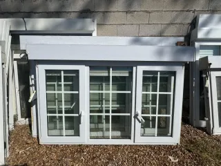 2 VENTANAS DE PVC OSCILOBATIENTE CLIMALIT CON BARR