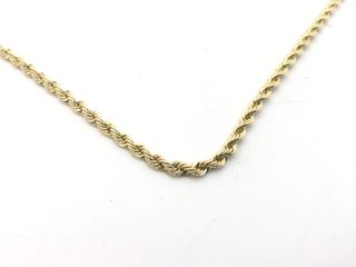 cadena oro 18k 22cm
