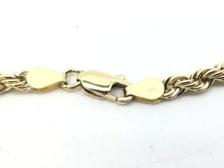 cadena oro 18k 22cm