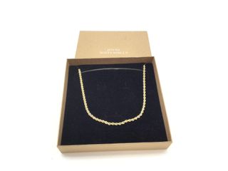 cadena oro 18k 22cm
