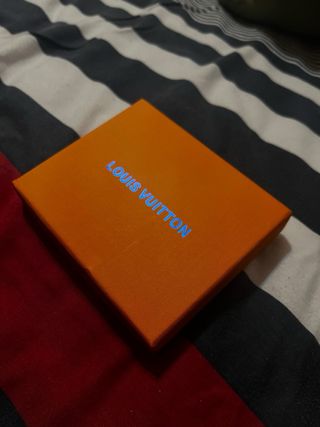 Tarjetero Louis Vuitton monogram doble | Azul pool