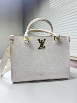 Bolso Louis Vuitton Blanco Dorado