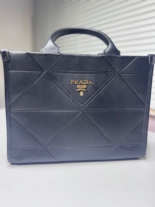 Bolso Prada Negro Cuero