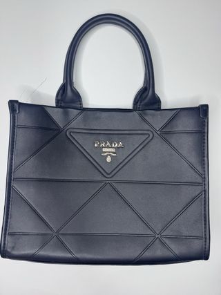 Bolso Prada Negro Cuero