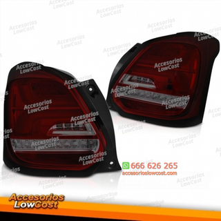 FAROS TRASEROS PARA SUZUKI SWIFT VI 17- SEQ LED R