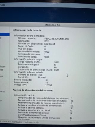MacBook Air 2020 i5 512gb