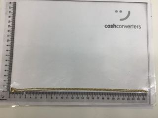 cadena oro 18k 26cm