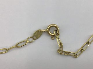 cadena oro 18k 32cm