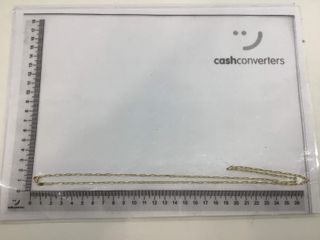 cadena oro 18k 32cm
