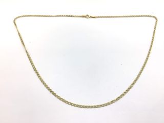 cadena oro 18k 23cm