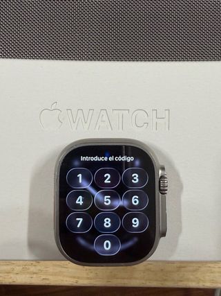 Apple Watch Ultra 2 Gris/Plata muy cuidado 