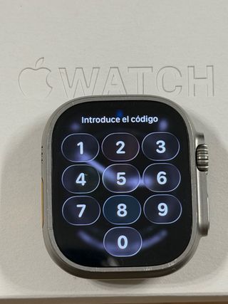 Apple Watch Ultra 2 Gris/Plata muy cuidado 