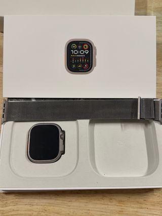 Apple Watch Ultra 2 Gris/Plata muy cuidado 