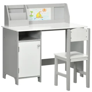 Set Tavolo e Sedie per Bambini 5+ Anni in Legno co