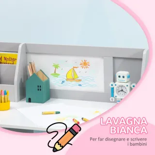 Set Tavolo e Sedie per Bambini 5+ Anni in Legno co