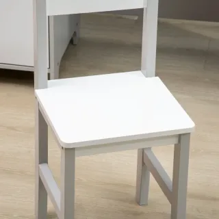 Set Tavolo e Sedie per Bambini 5+ Anni in Legno co