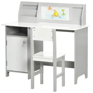 Set Tavolo e Sedie per Bambini 5+ Anni in Legno co