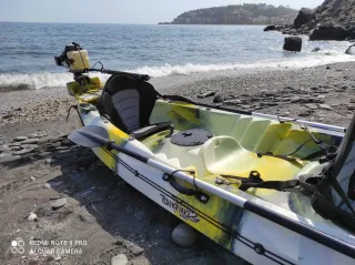 Kayak Doble de Pesca. 