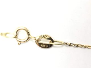 cadena oro 18k 23cm