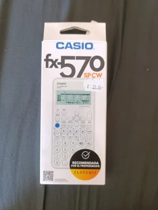 Calculadora científica Casio fx-570SP CW nueva