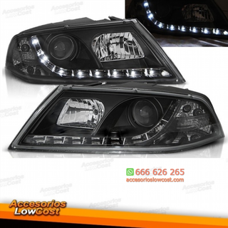 FAROS LUZ DIURNA  LED OCTAVIA,04-08  CRISTAL CLAR