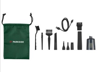 Soplador Aspirador Recargable 12V Parkside 3 en 1 