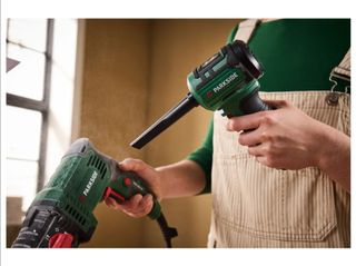 Soplador Aspirador Recargable 12V Parkside 3 en 1 