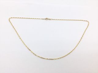 cadena oro 18k 20.5cm