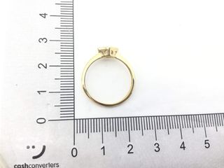 sortija oro 18k con piedra con diamante de laboratorio