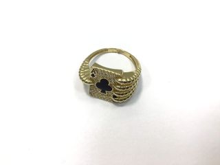 anillo oro 18k t. 27 (21,33 mm)