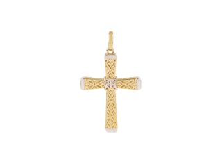 crucifijo oro 18k