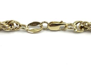 cadena oro 18k 21cm